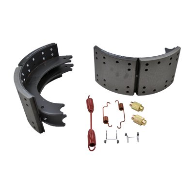 Brake Shoe Set (2pcs of Brake Shoe Assembly+1 Set of Brake Shoe Kit) for 4709E